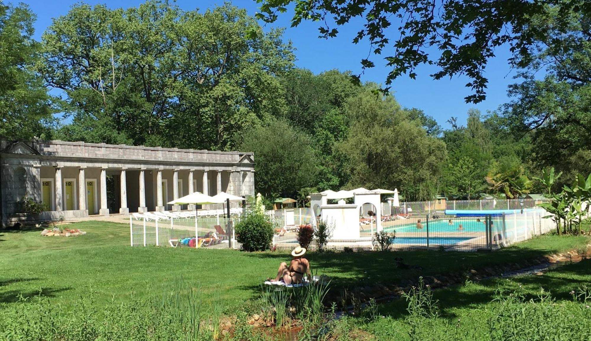 Parc D'audinac Les Bains 3 Etoiles - Piscine Chauffee - Vue Montagne Campingplatz 3*
